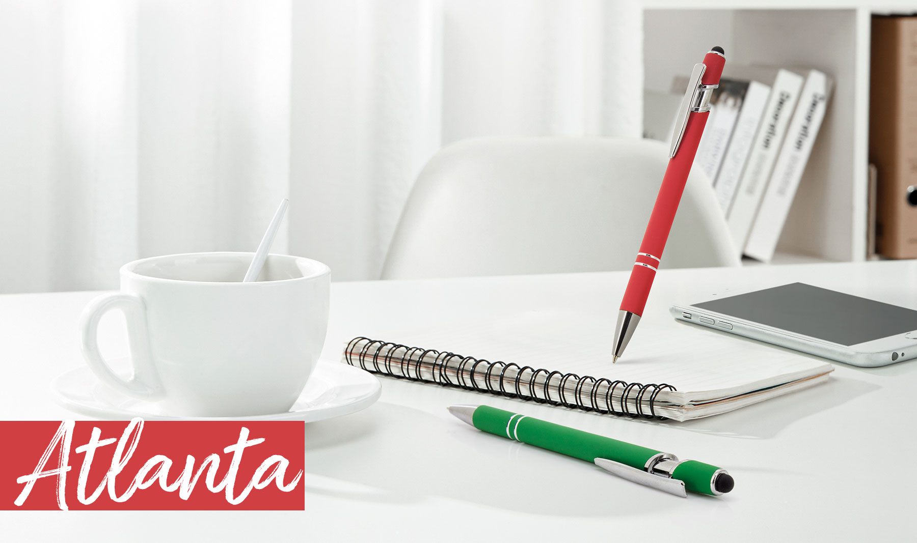 BOLIGRAFO METALICO CON TOUCH "ATLANTA"