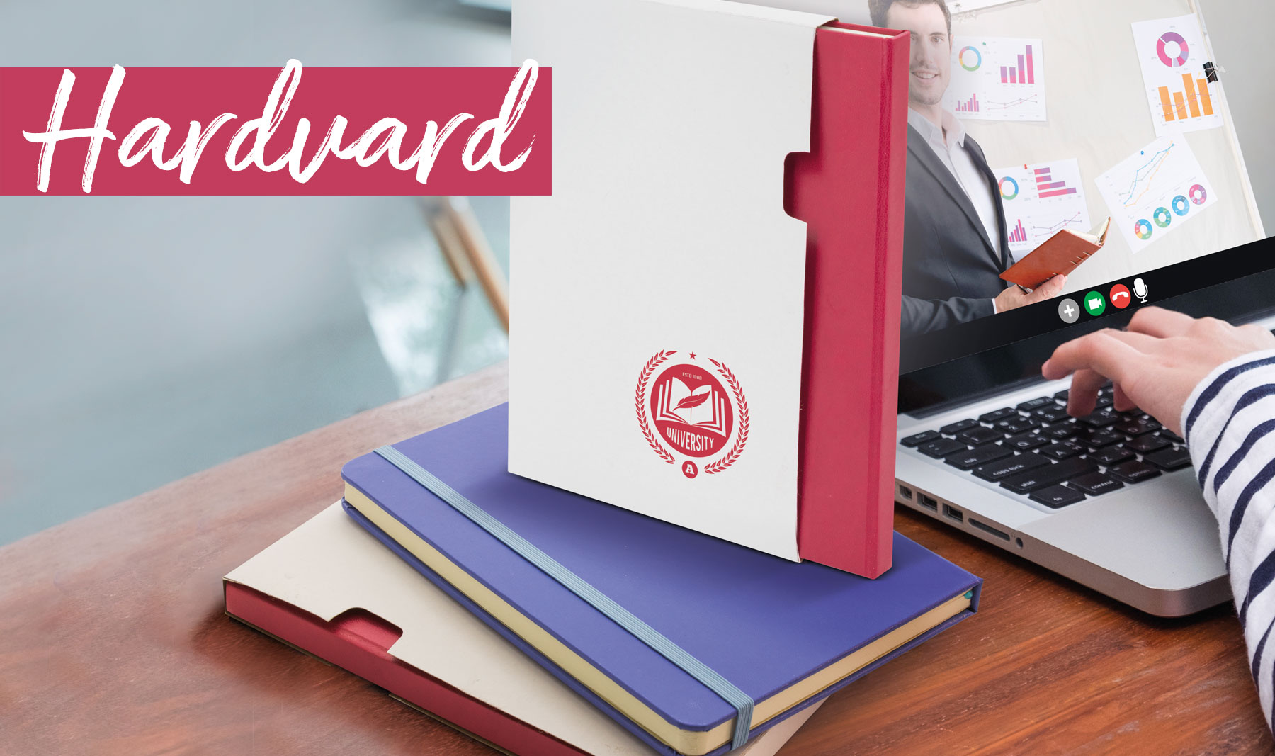 NOTEBOOK DELUXE "HARVARD"