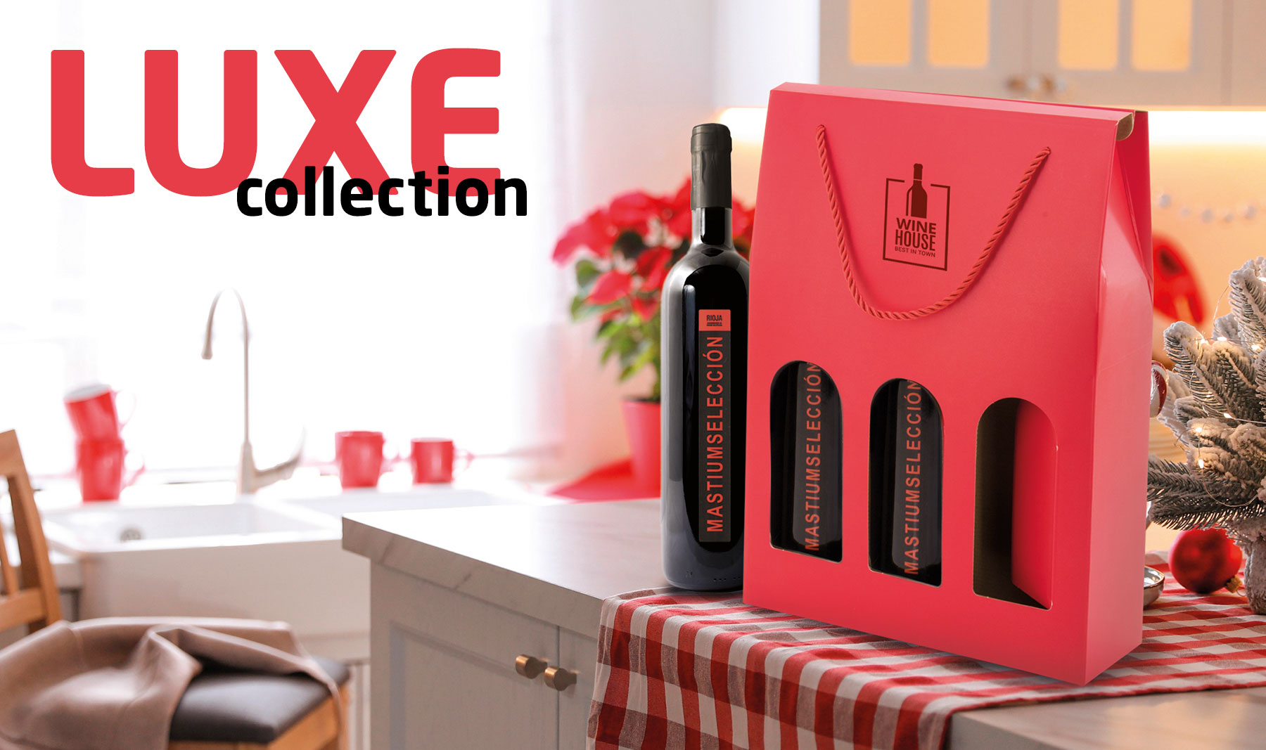 <p>DELUXE CARDBOARD BOX 3 BOTTLES "MESEGUERA"</p>