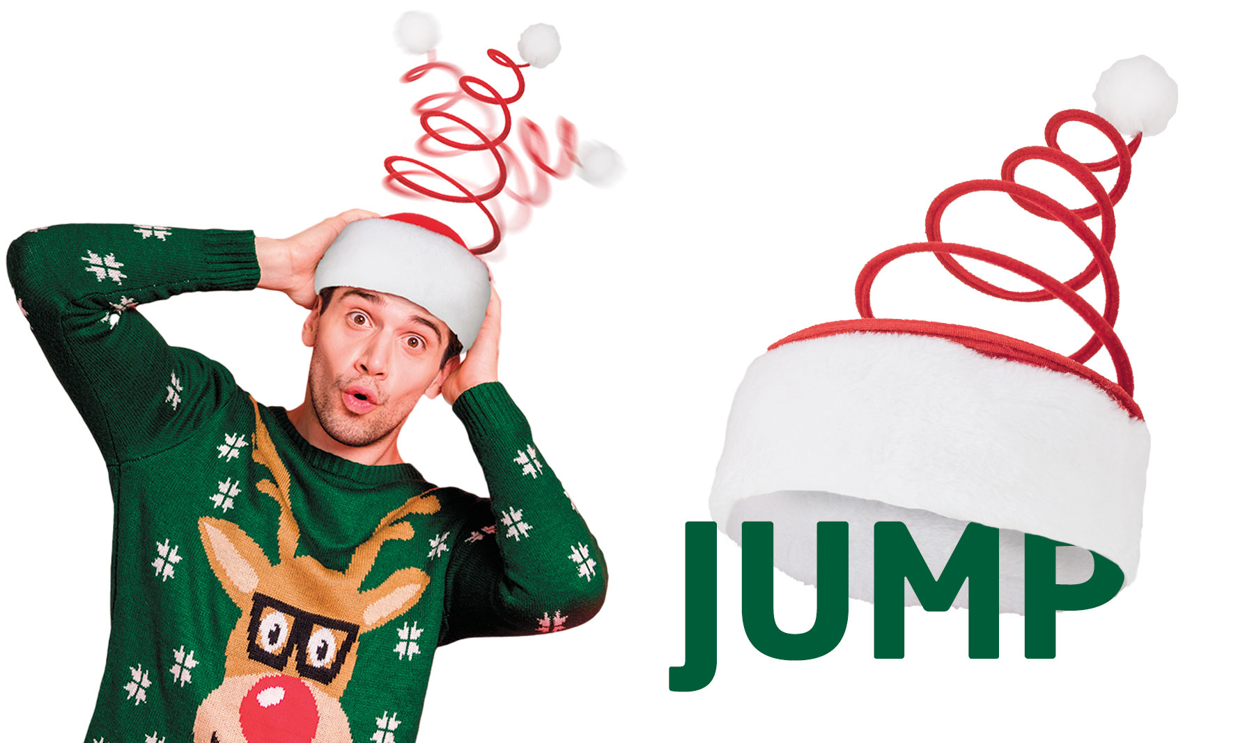 GORRO NAVIDAD "JUMP"