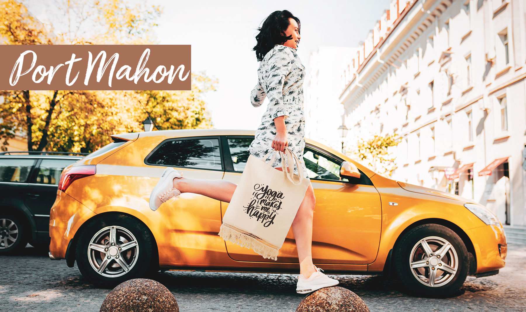 BOLSA DE ALGODÓN "PORT MAHON"