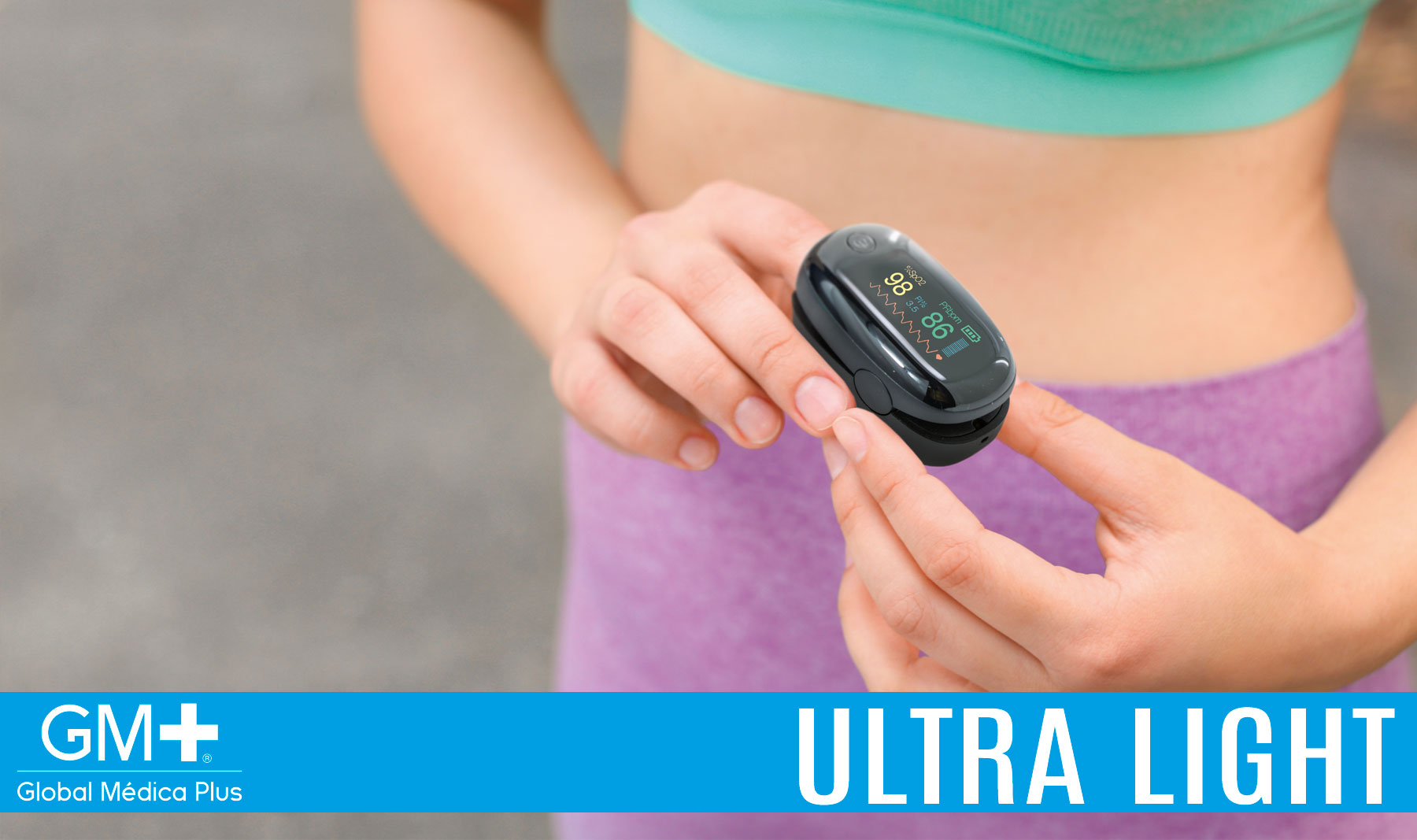OXÍMETRO PULSÓMETRO "ULTRA LIGHT"