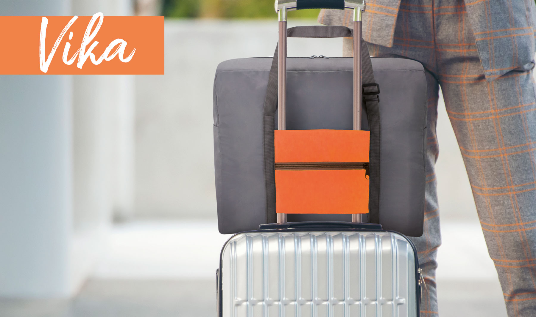 BOLSO DE VIAJE PLEGABLE "VIKA"