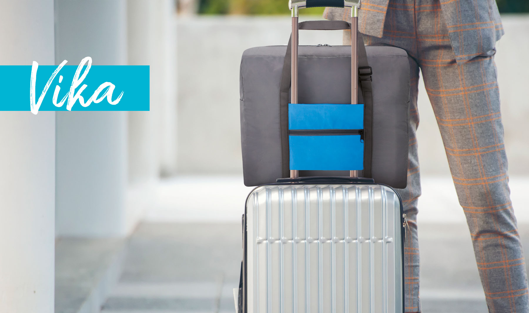 BOLSO DE VIAJE PLEGABLE "VIKA"