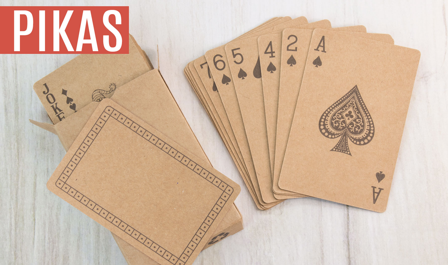 BARAJA DE POKER ECOKRAFT 