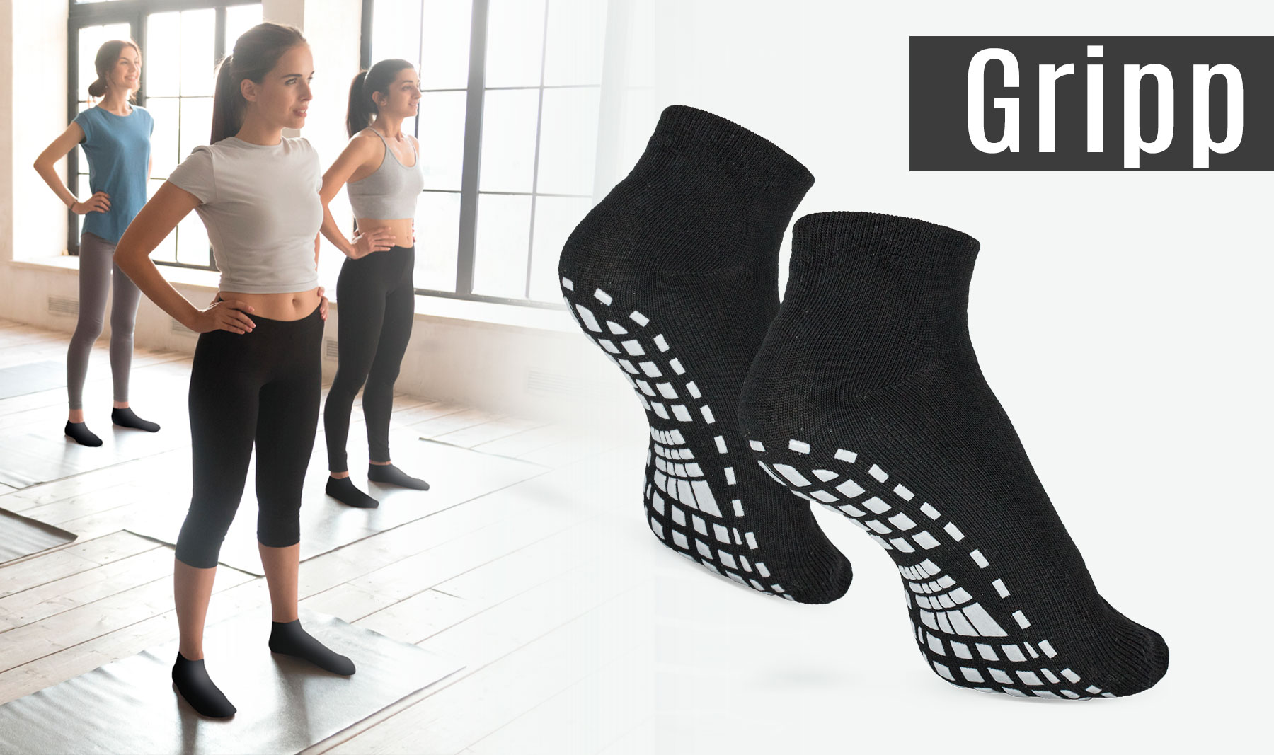 CALCETINES ANTIDESLIZANTES "GRIPP" (36-41)