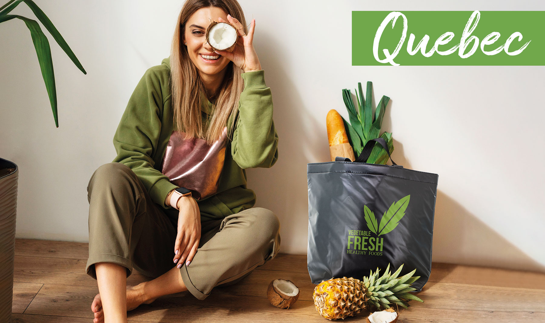 BOLSA NEVERA "QUEBEC"