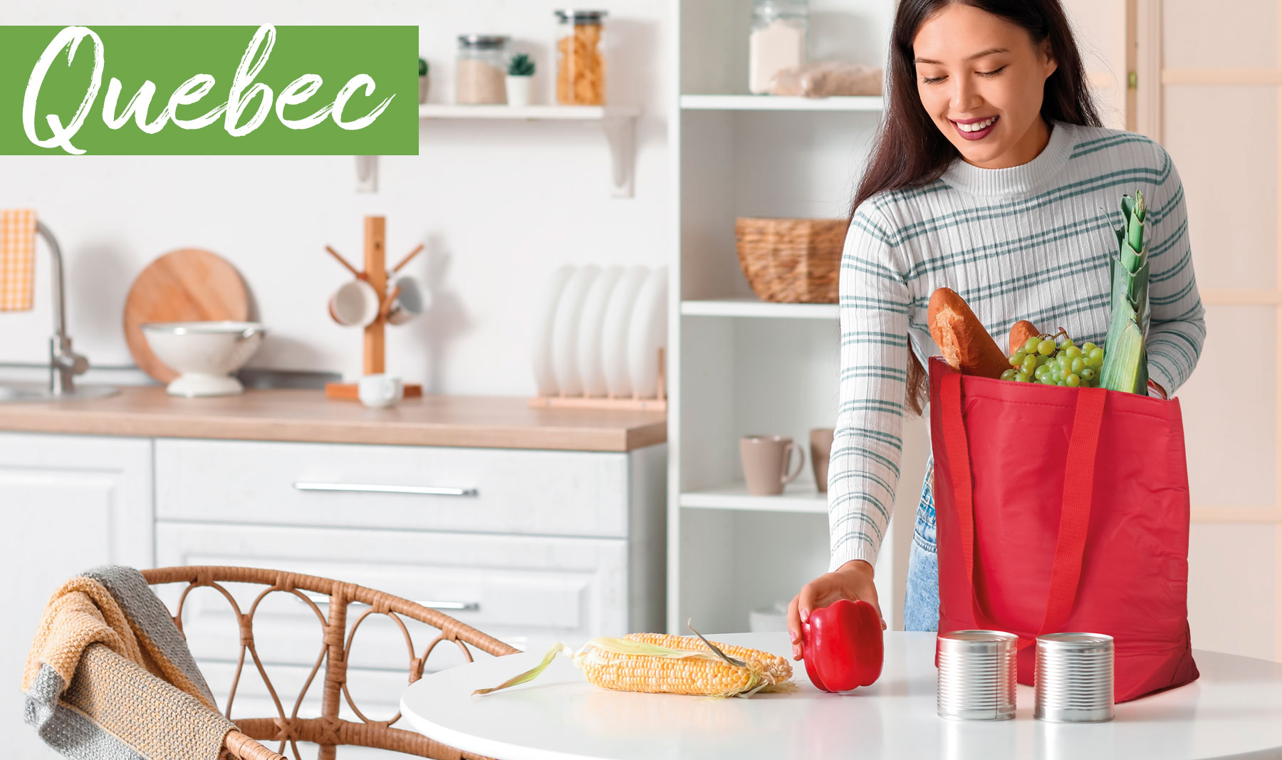 BOLSA NEVERA "QUEBEC"