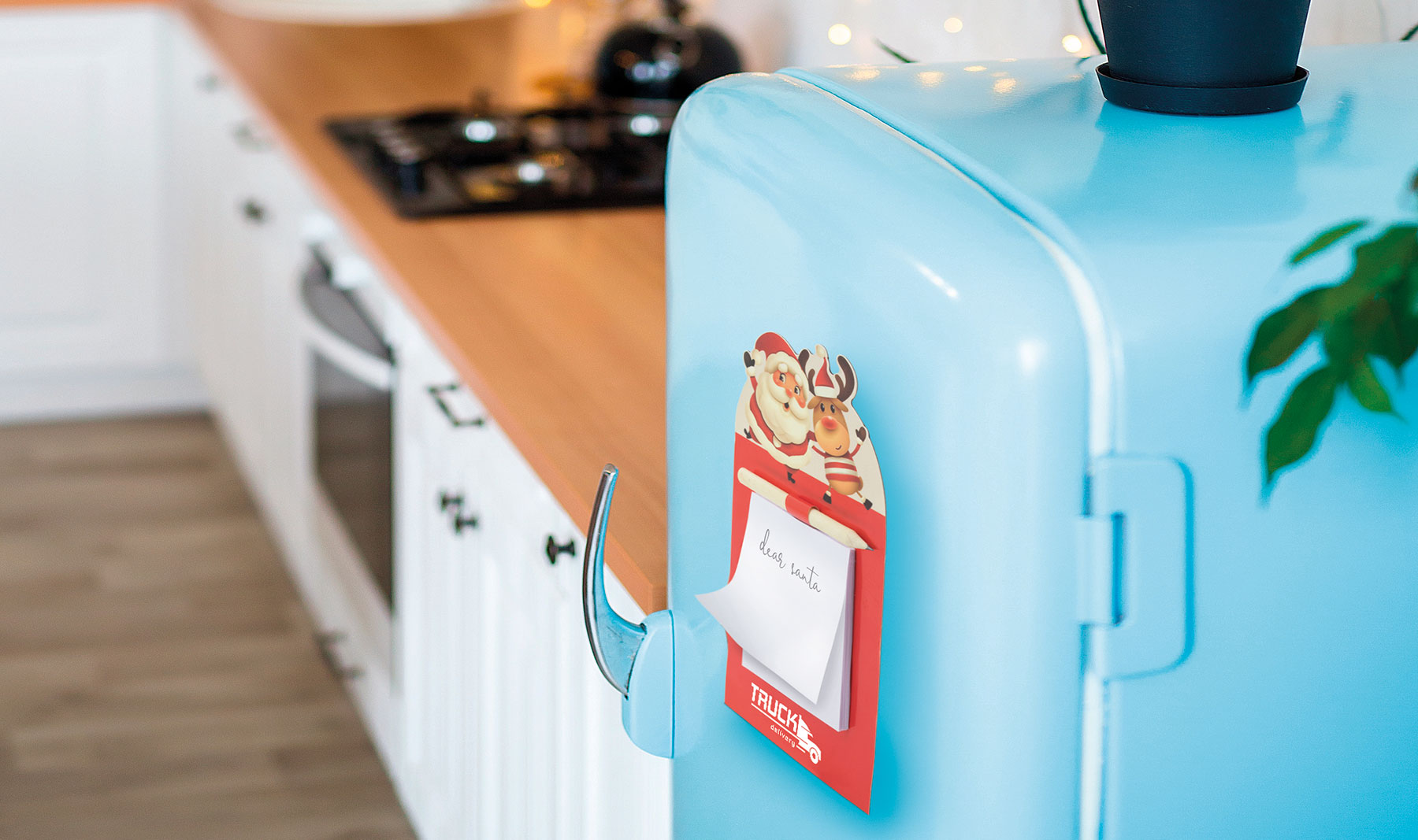 LIBRETA NAVIDEÑA IMANTADA "SAMI"