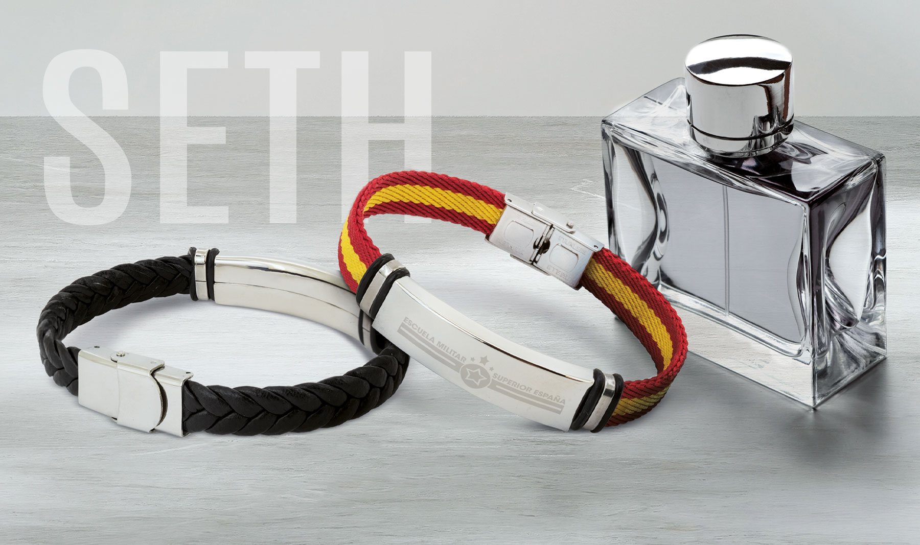 PULSERA DE ACERO "SETH"