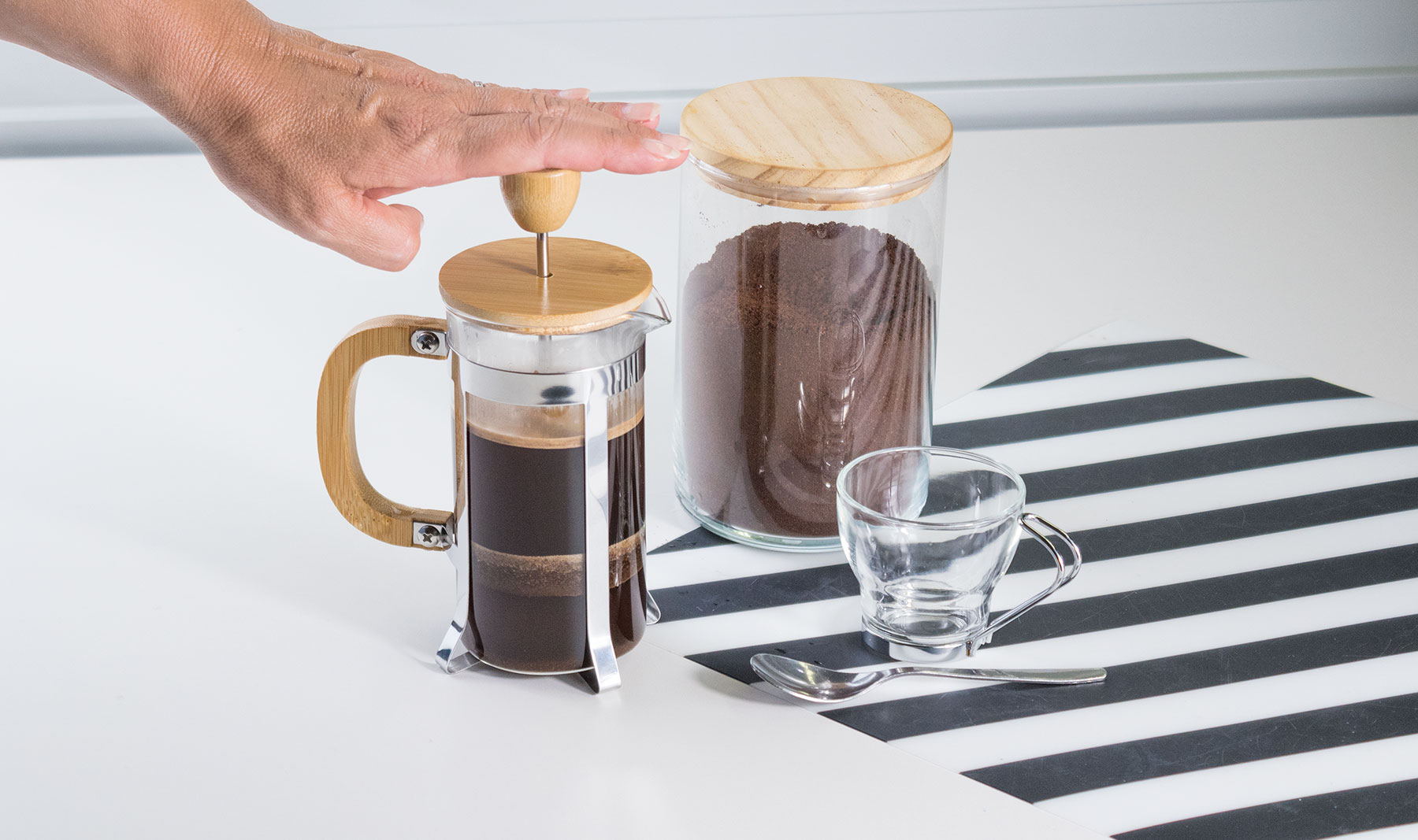 CAFETERA DE ÉMBOLO "ANAIS"