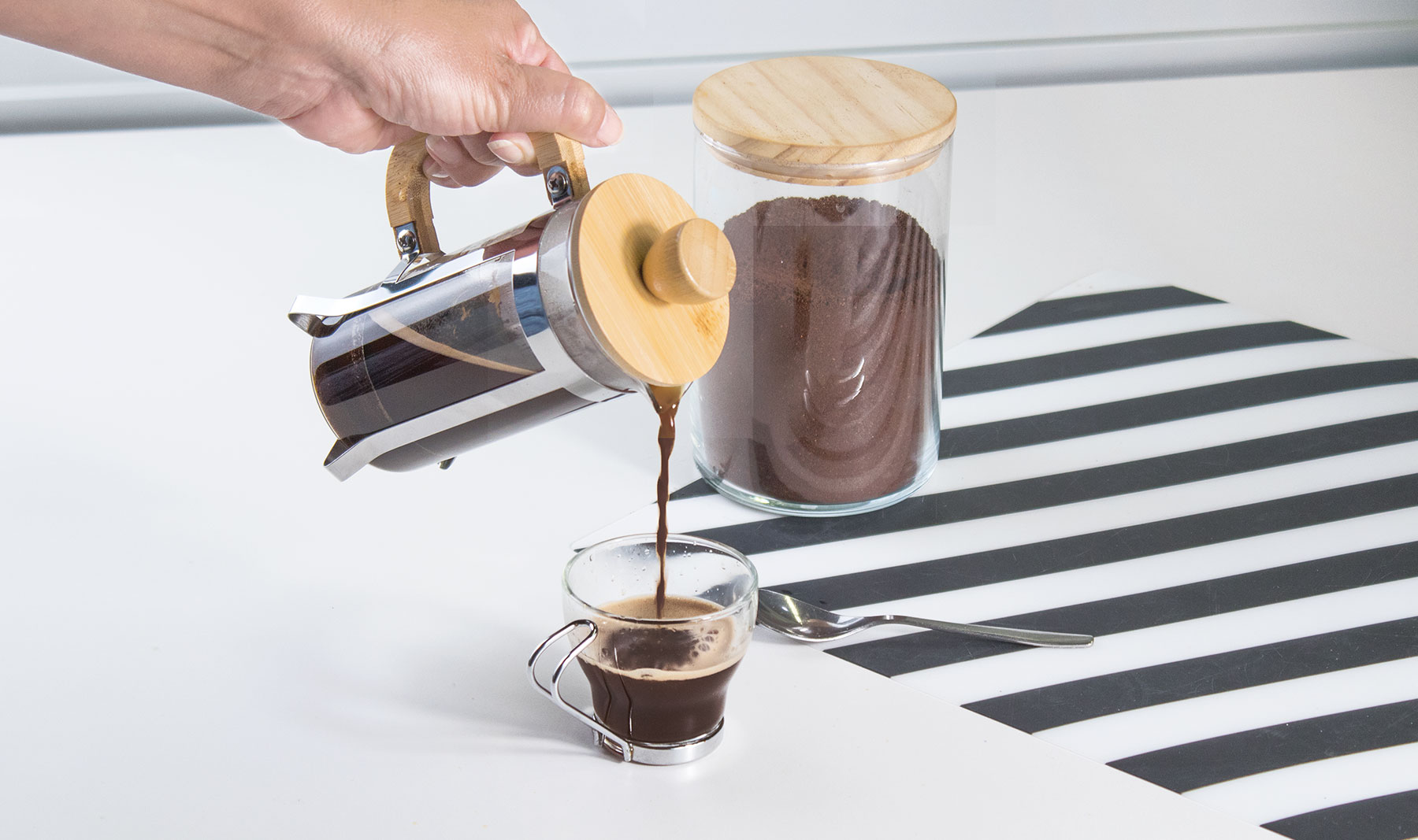 CAFETERA DE ÉMBOLO "ANAIS"