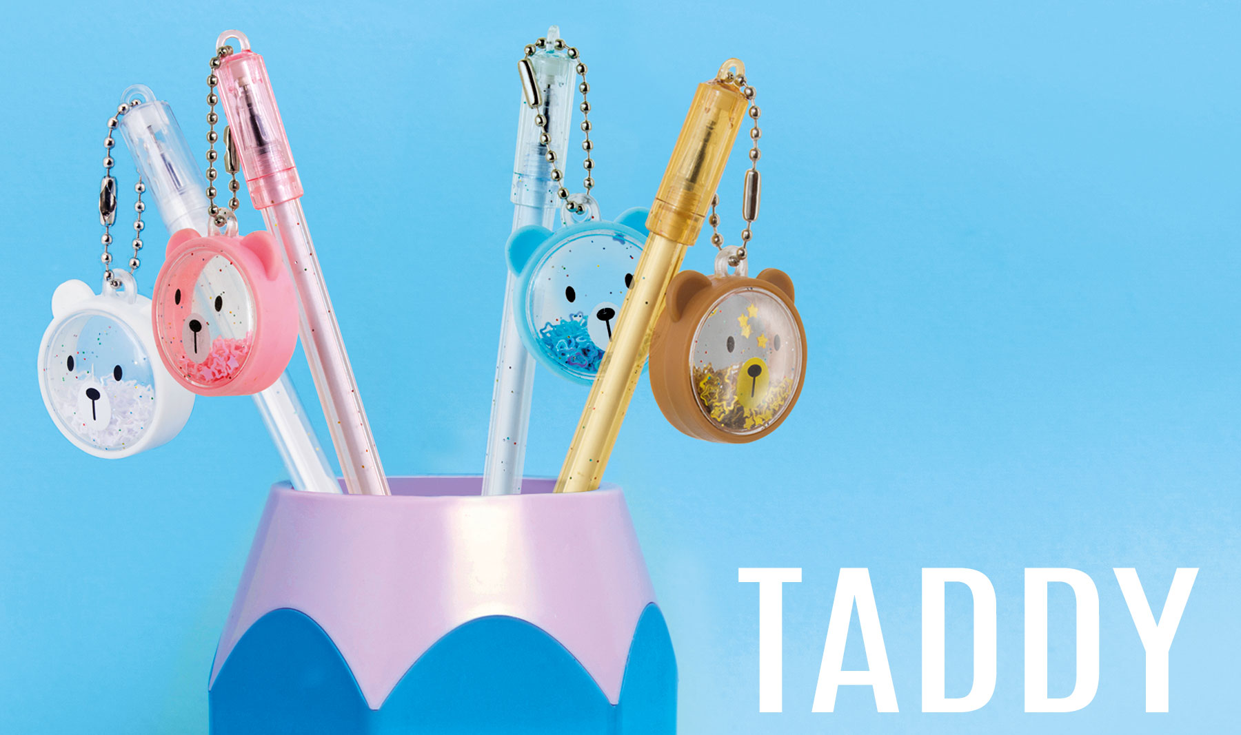 BOLIGRAFO "TADDY" 1 PACK DE 4 UND