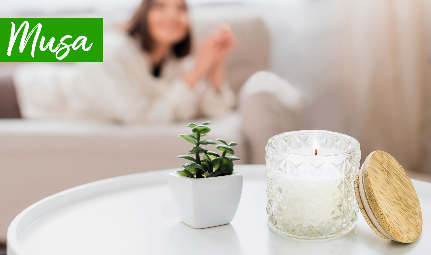 VELA AROMÁTICA "MUSA"
