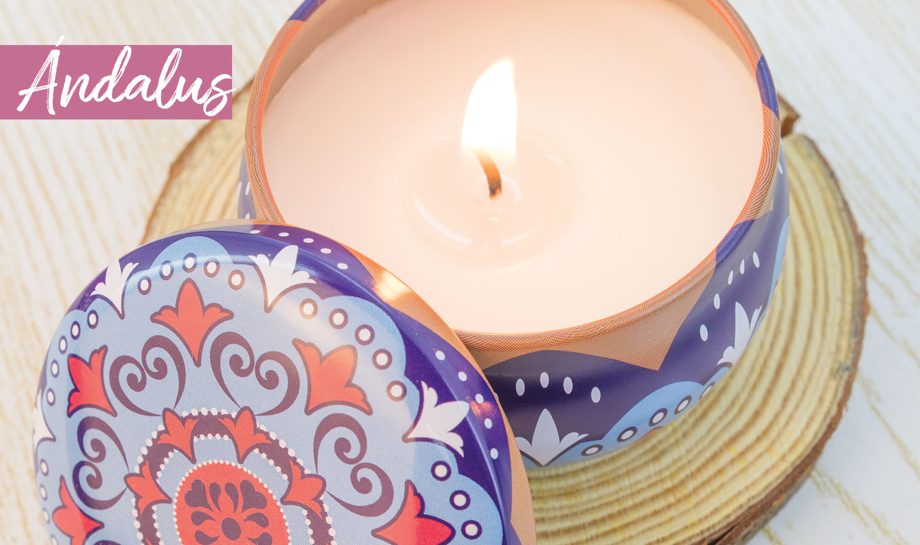 SET DE 12 VELAS AROMÁTICAS "ÁNDALUS"