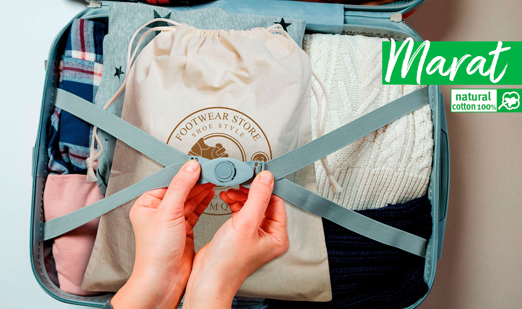 ADJUSTABLE COTTON BAG 