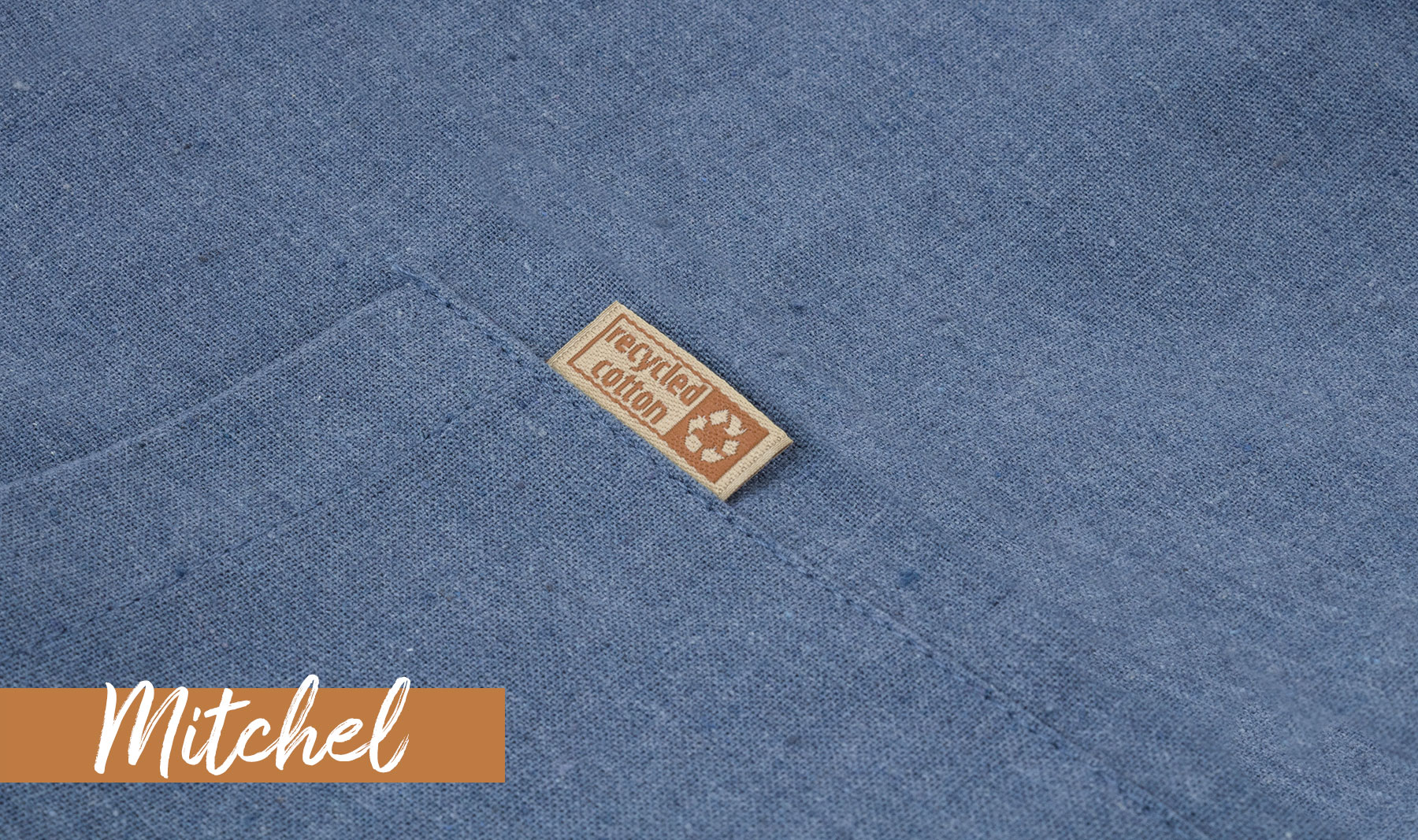 RECYCLED COTTON APRON 