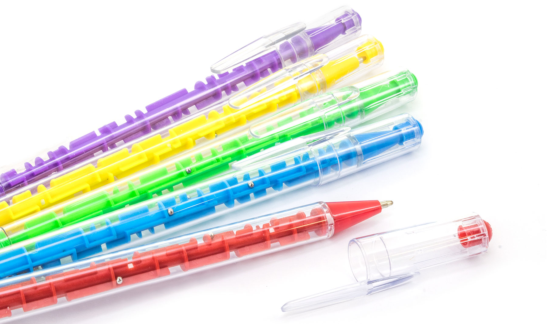 SET DE BOLIGRAFOS TINTA NEGRA "MAZE" ( 10 PCS)