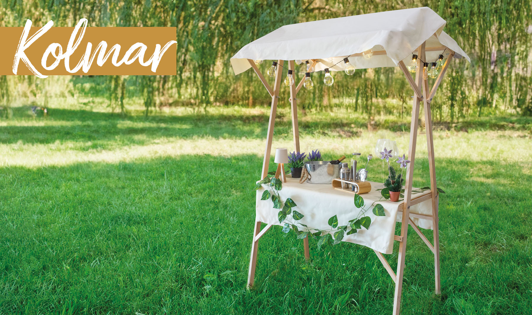 CASETA PLEGABLE PARA EVENTOS "KOLMAR"