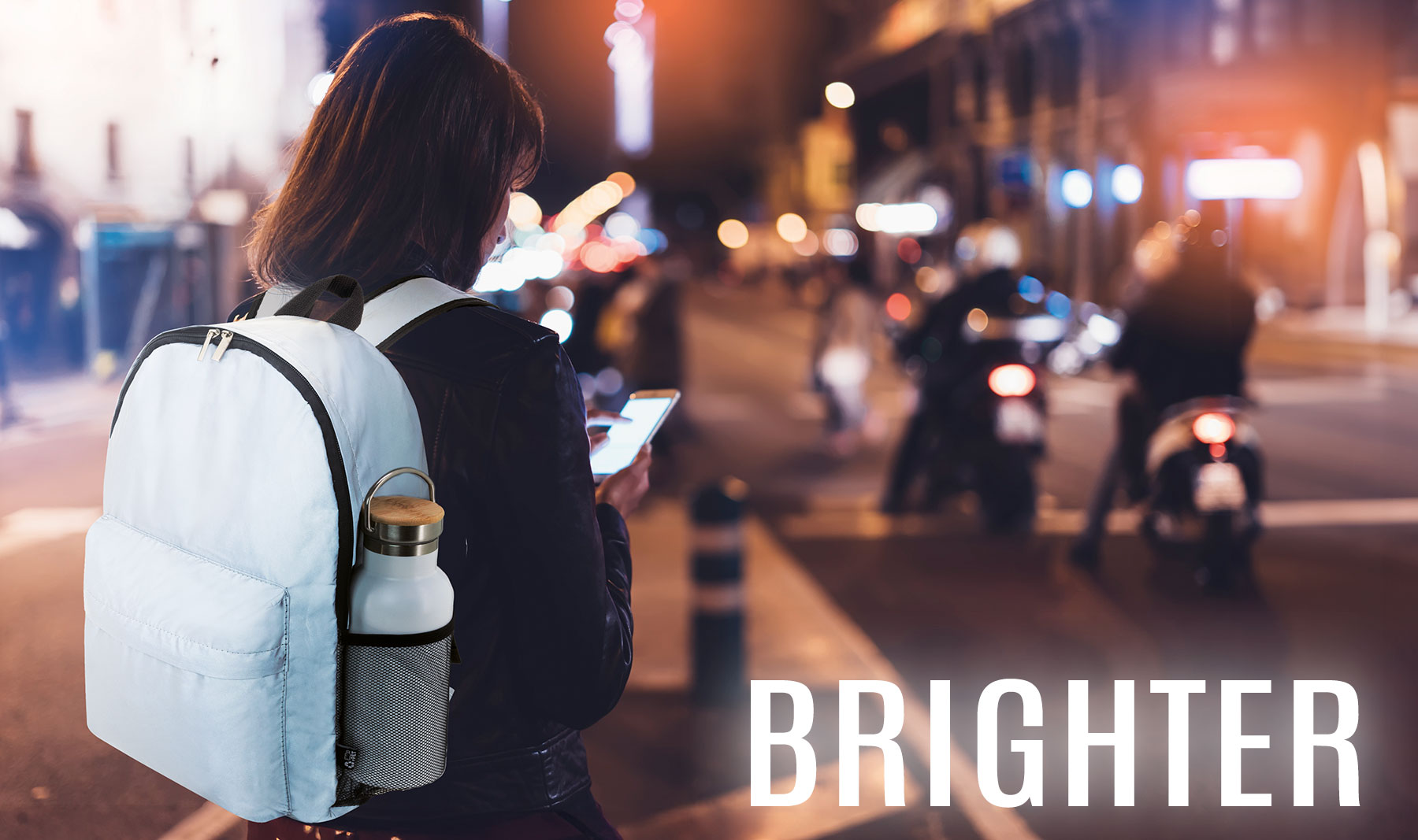 MOCHILA REFLECTANTE "BRIGHTER"