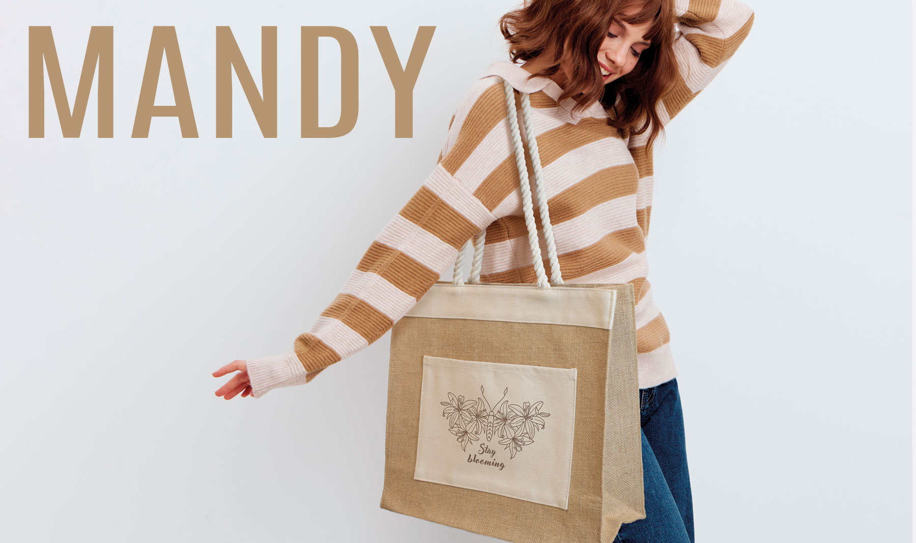 BOLSA DE YUTE "MANDY"