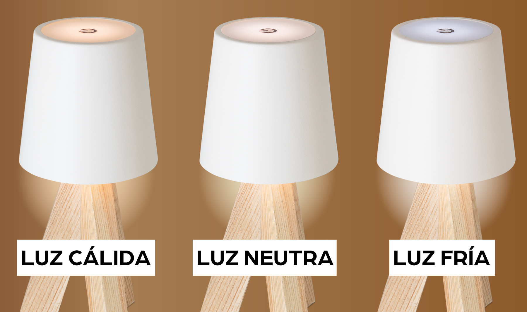 LÁMPARA MADERA NATURAL "OTI"
