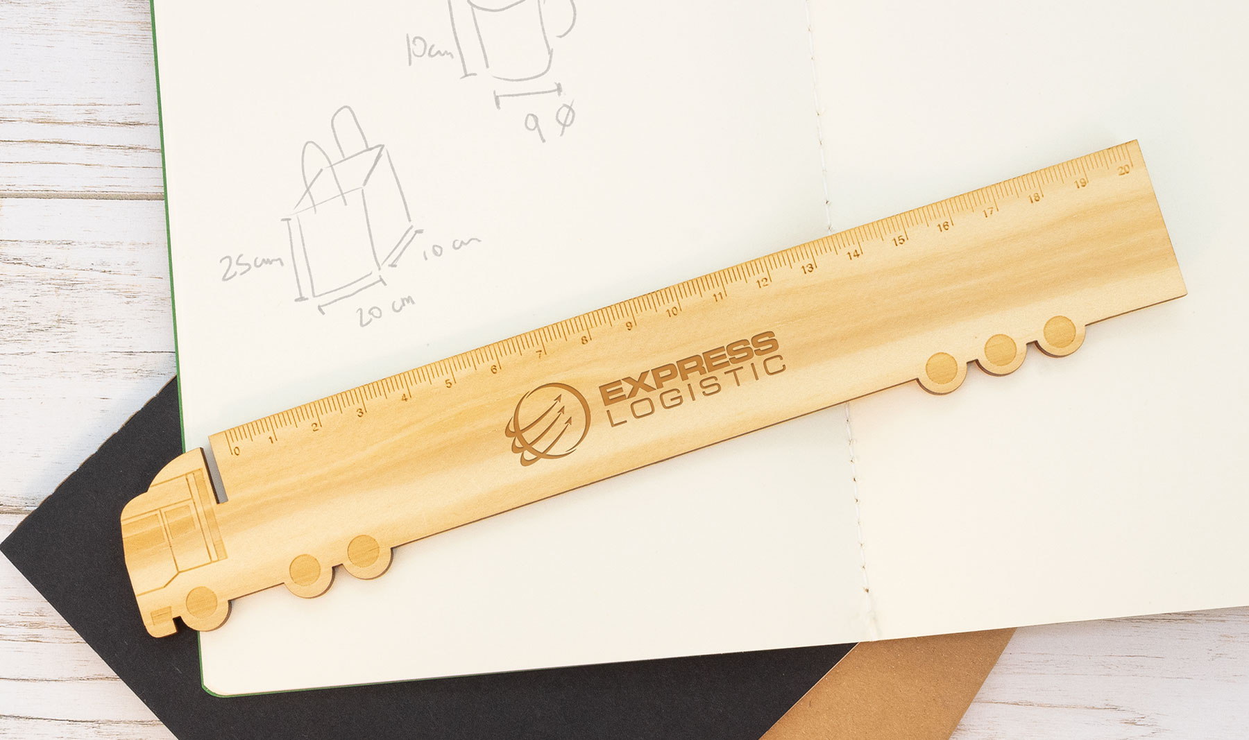 REGLA DE MADERA "ECOTRANS"