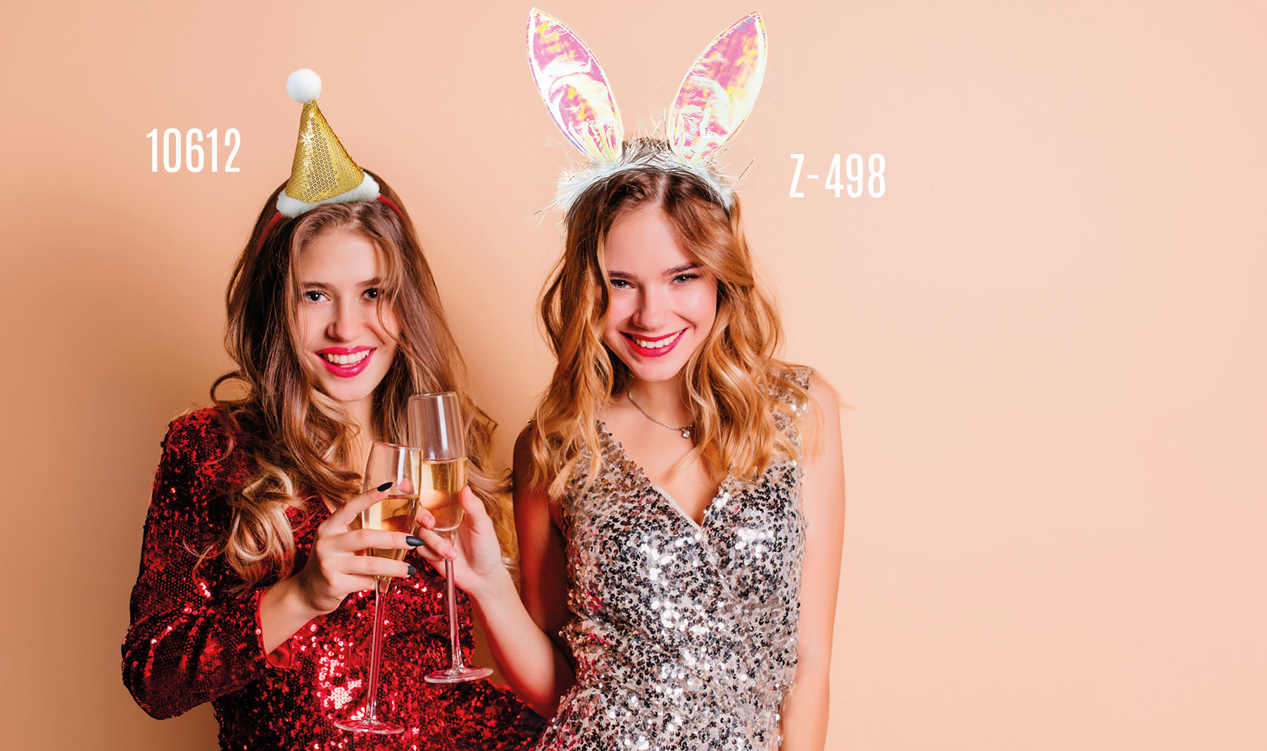 DIADEMA CON GORRO NAVIDEÑO "JOLLY"