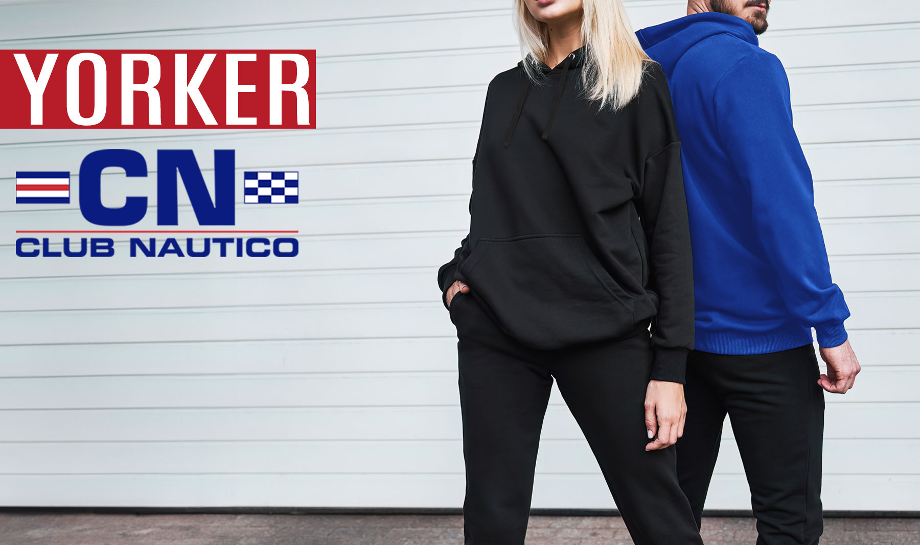 SUDADERA CON CAPUCHA "YORKER"