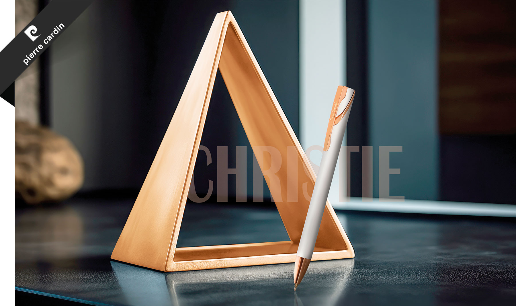 BOLIGRAFO SEMI GEL PIERRE CARDIN "CHRISTIE"