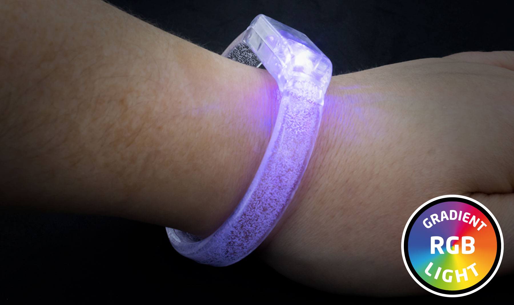 PULSERA LUMINOSA RGB "PODIUM"
