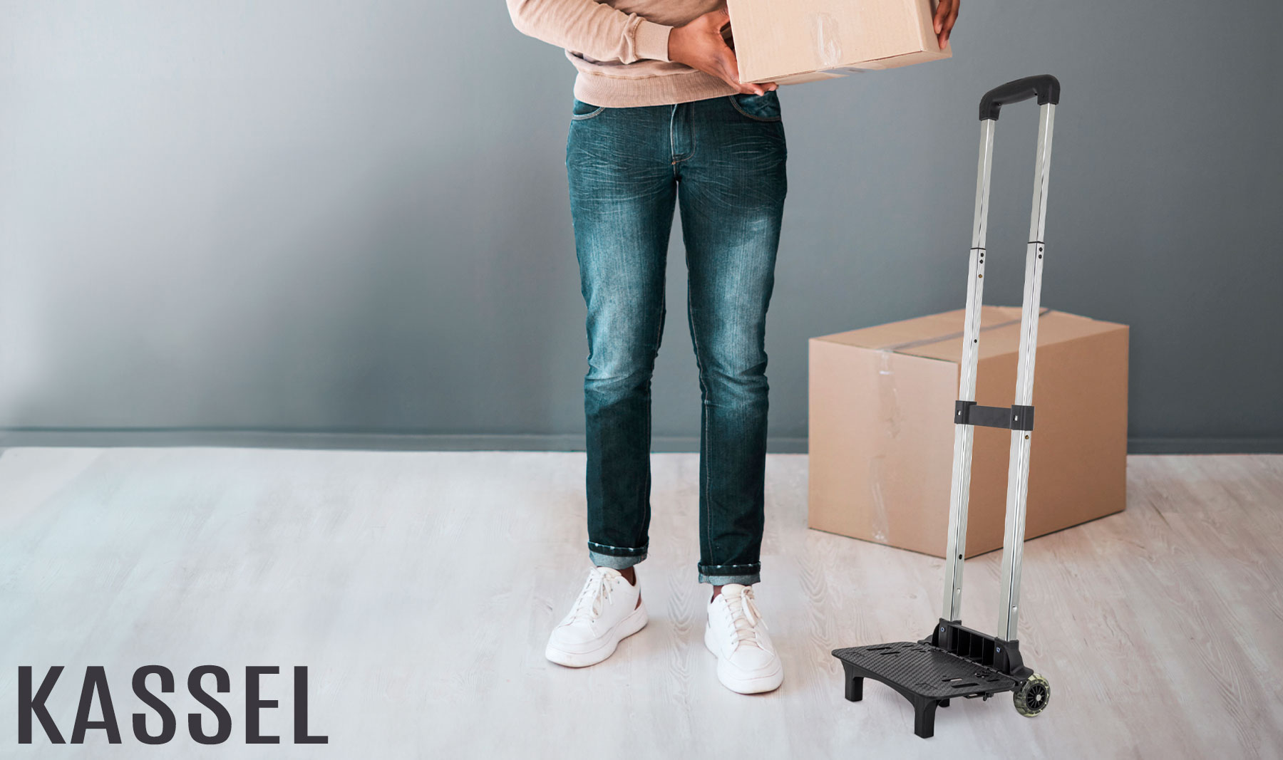 CARRETILLA TROLLEY PLEGABLE "KASSEL"