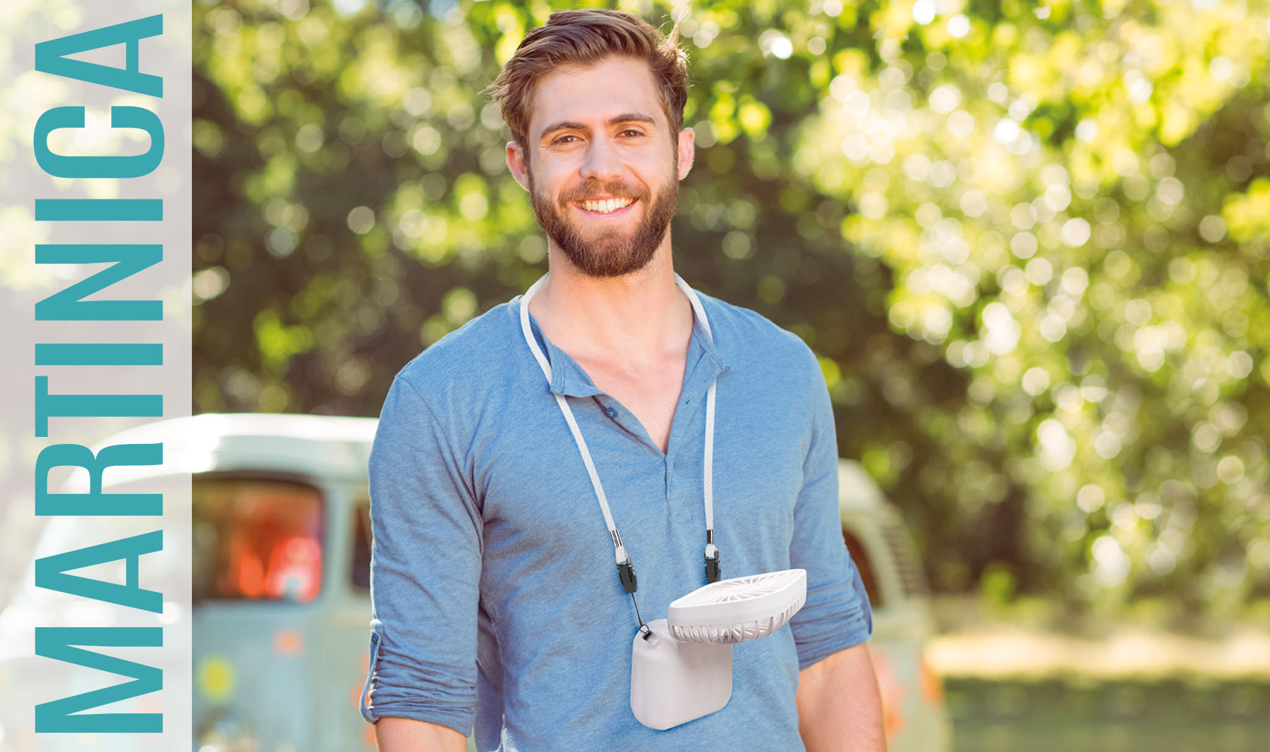 VENTILADOR PORTÁTIL PLEGABLE "MARTINICA"