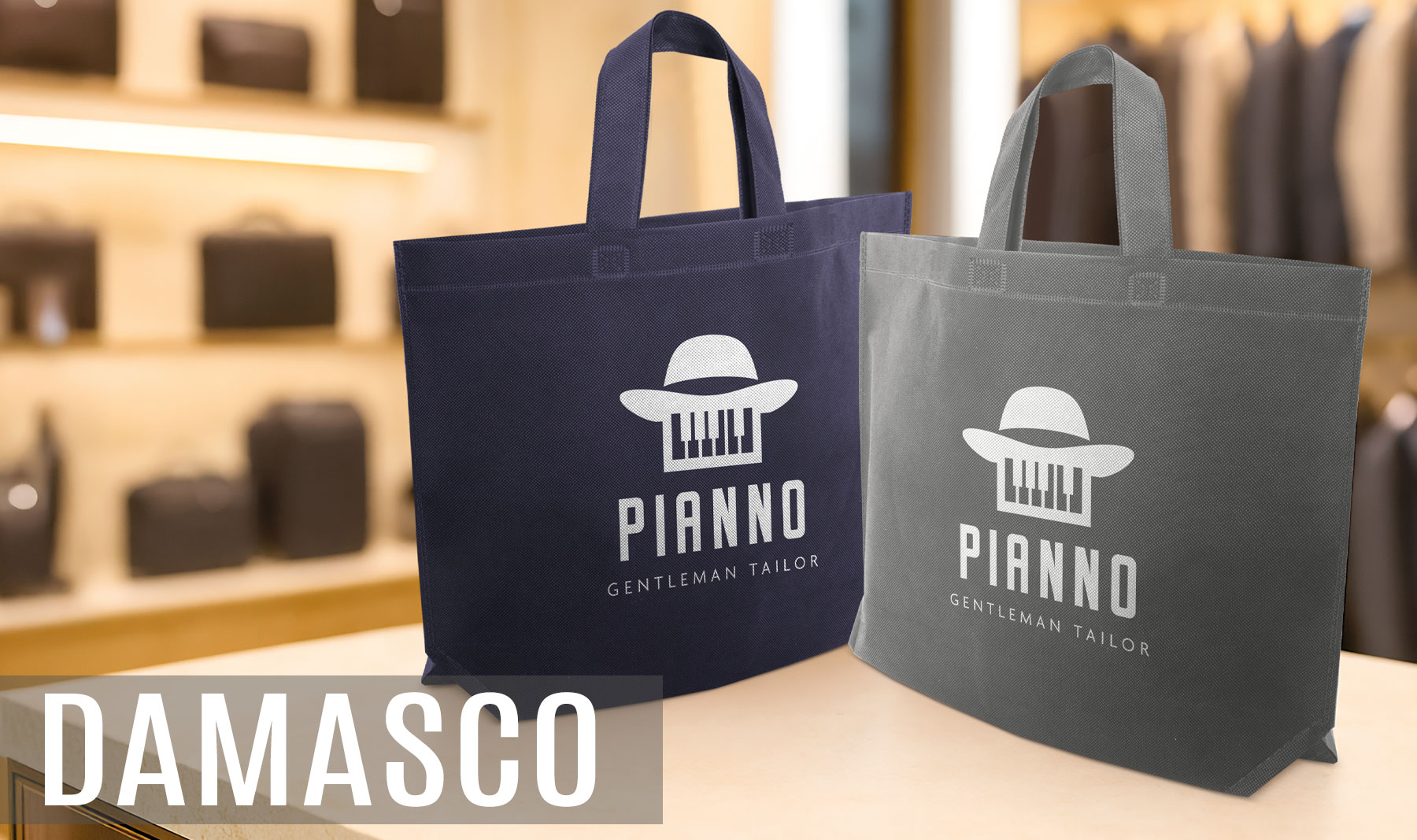 BOLSA NON WOVEN "DAMASCO"