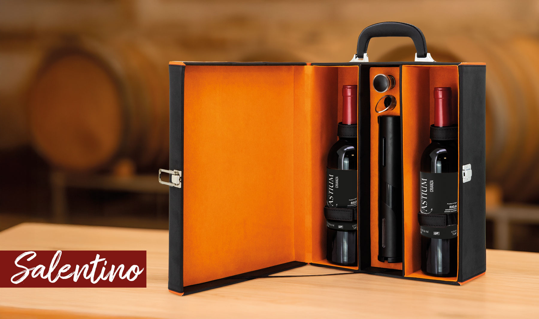 SET DE VINO PREMIUM "SALENTINO"