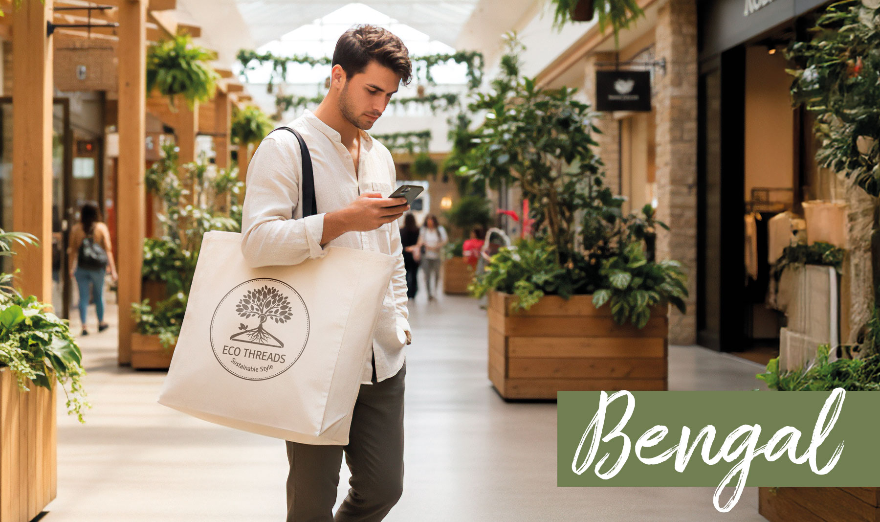 BOLSA DE ALGODÓN "BENGAL"