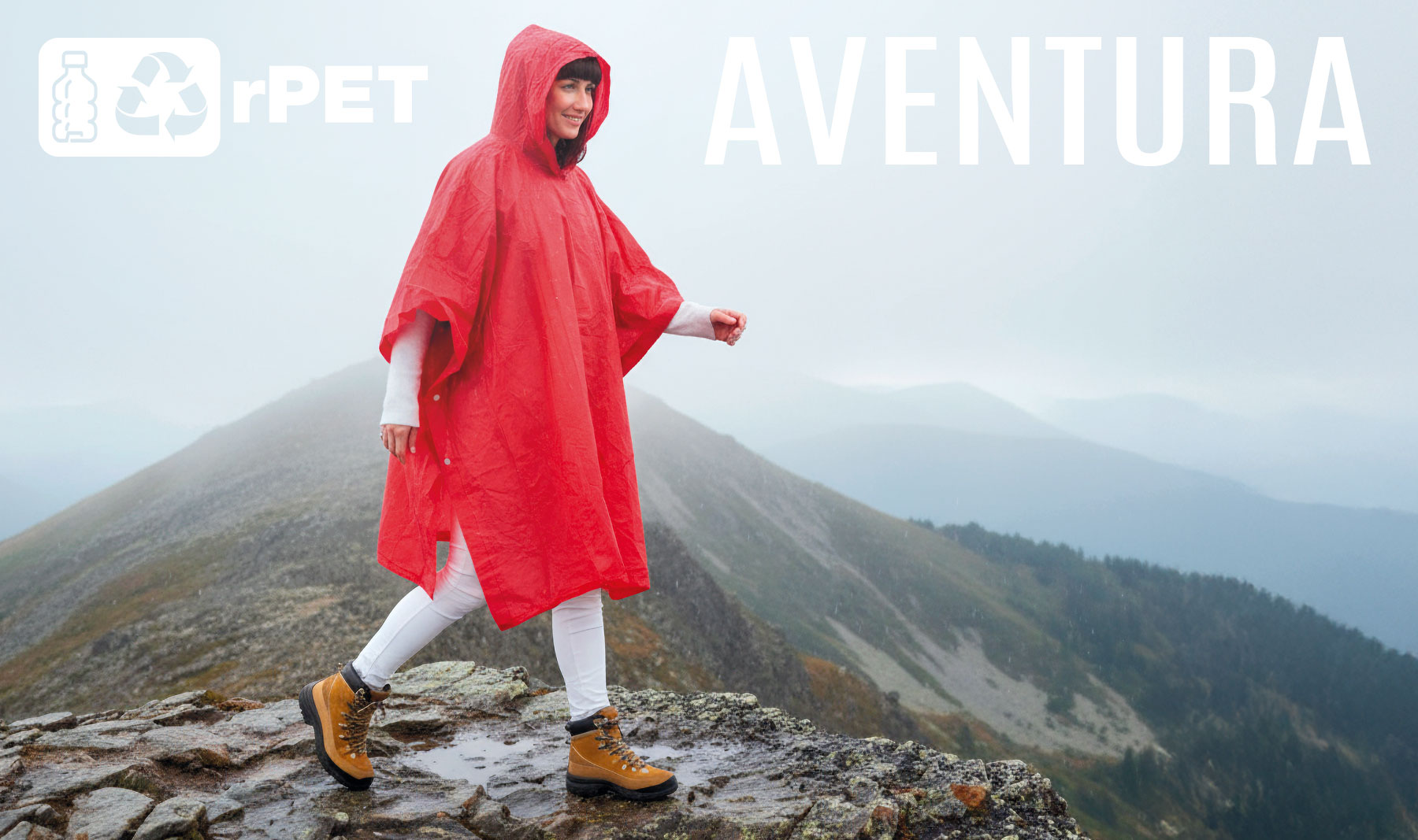 PONCHO CON REJILLA "AVENTURA"