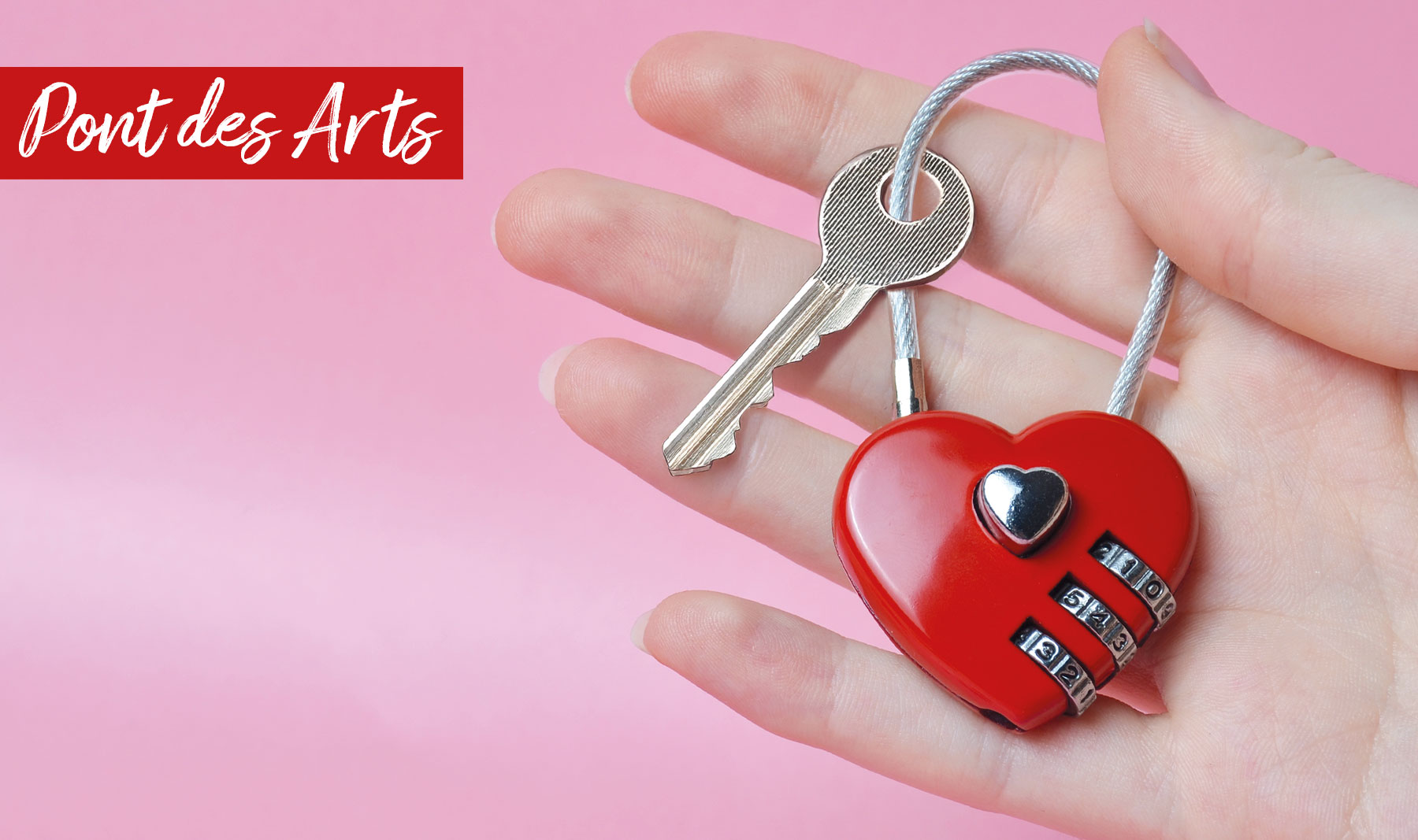 CANDADO DE COMBINACIÓN “PONT DES ARTS”