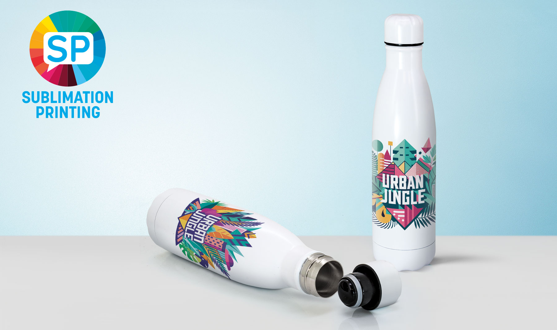 TERMO DOBLE CAPA SUBLIMACION 500ML "ARUBA"