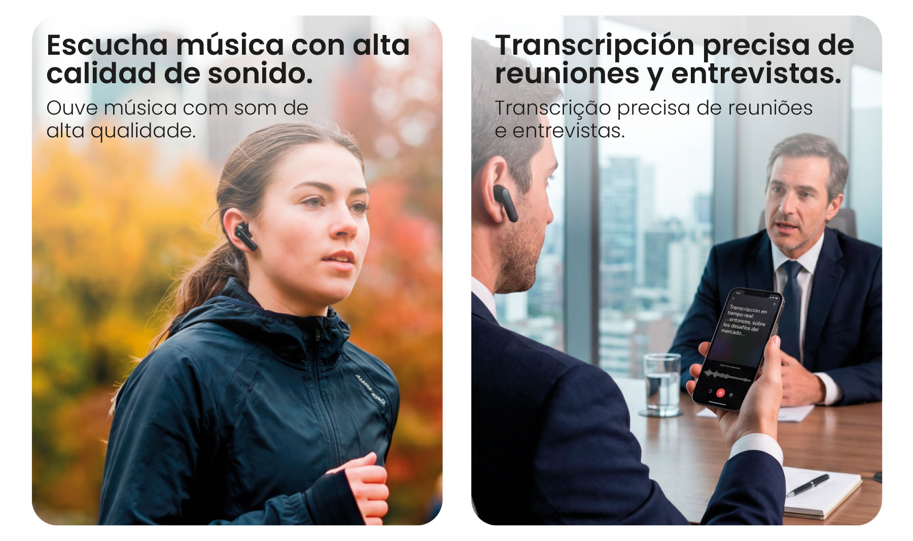 AURICULAR INALÁMBRICO TRADUCTOR 165 IDIOMAS GLOBAL