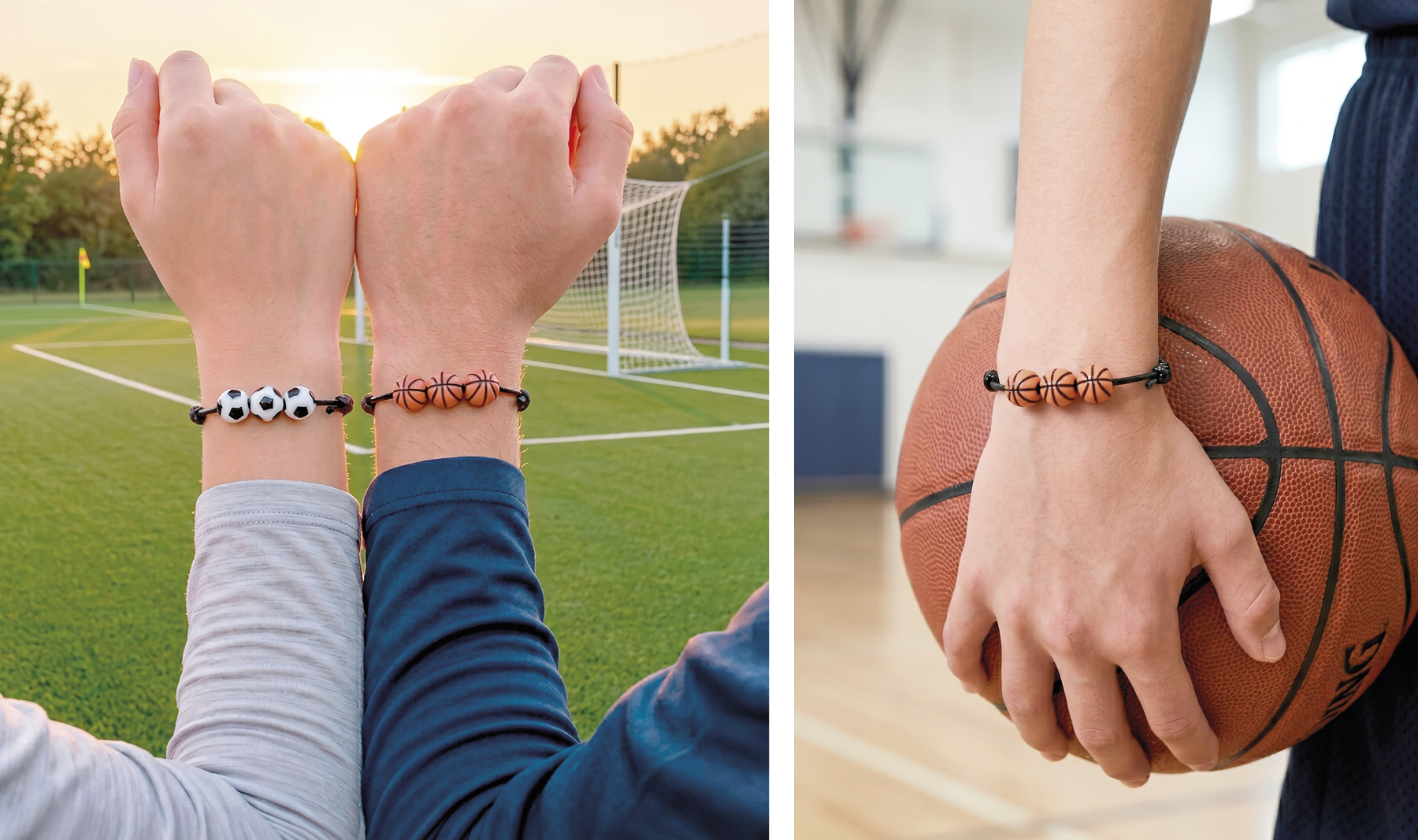 PULSERA AJUSTABLE "SPORTY" BALONCESTO