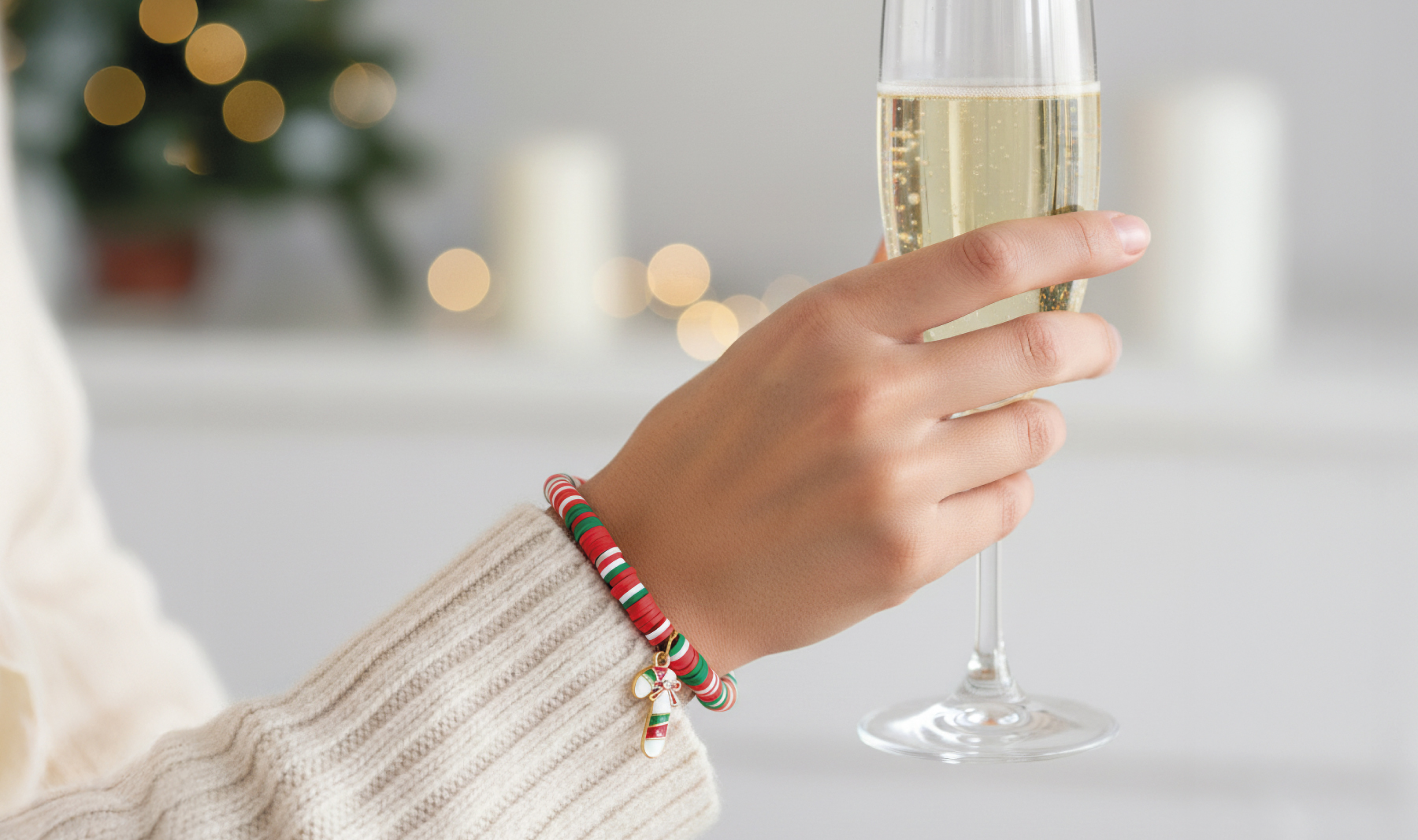 SET 10 PULSERAS NAVIDEÑAS "TAIKA"