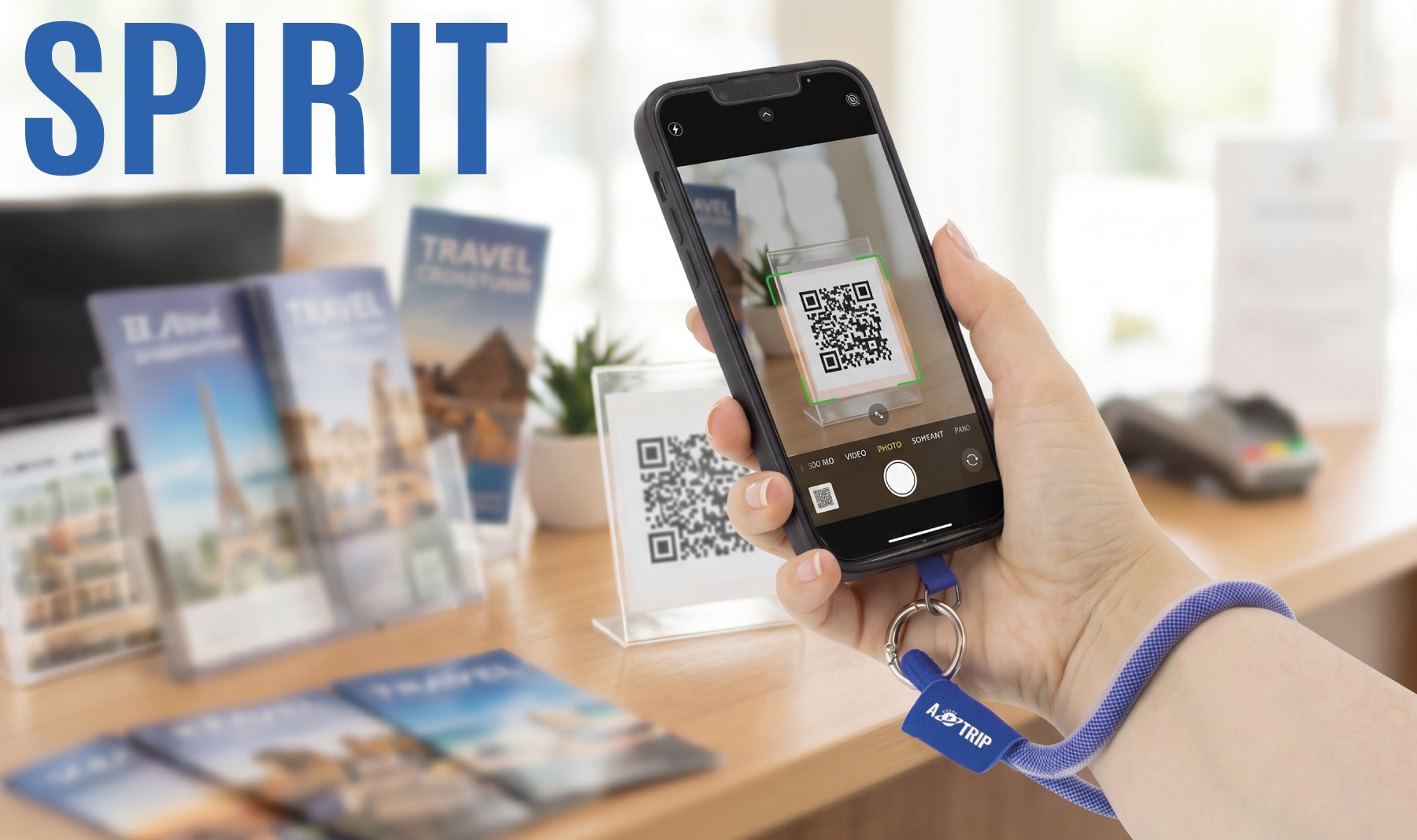 SUJETA MÓVIL CON LANYARD "SPIRIT"