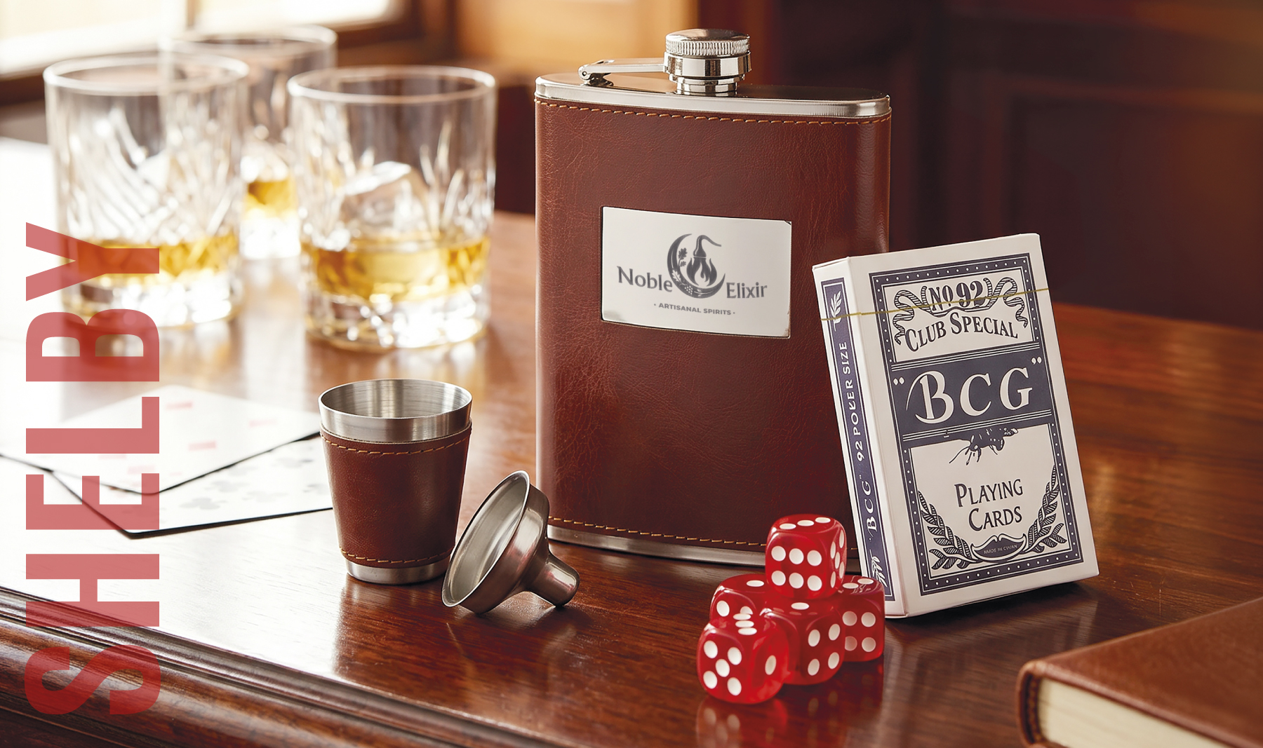 SET DE PETACA Y JUEGOS"SHELBY"