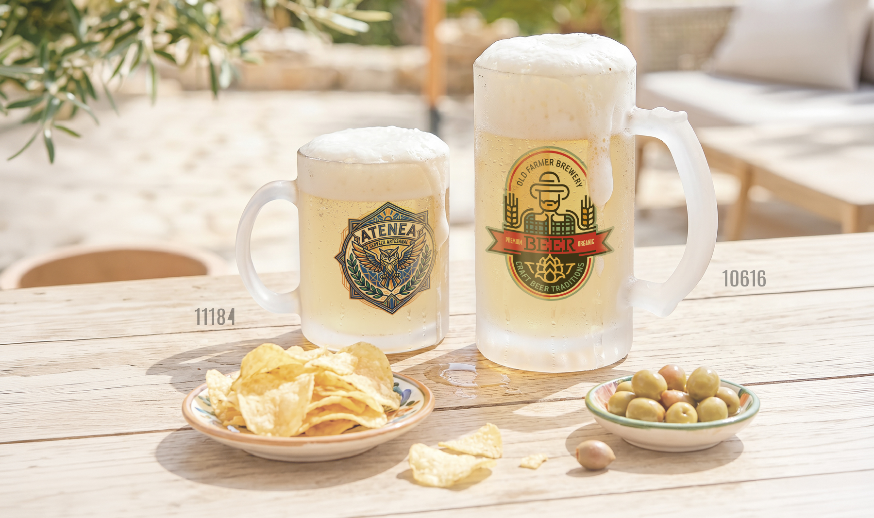 JARRA SUBLIMACIÓN 330ML "GLACIAL"