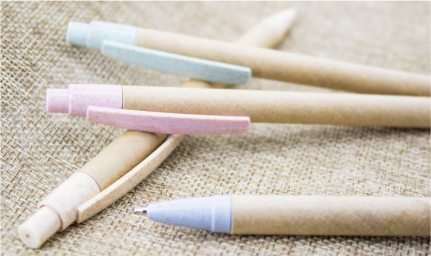BOLIGRAFO FIBRA DE TRIGO "ECOBIO"