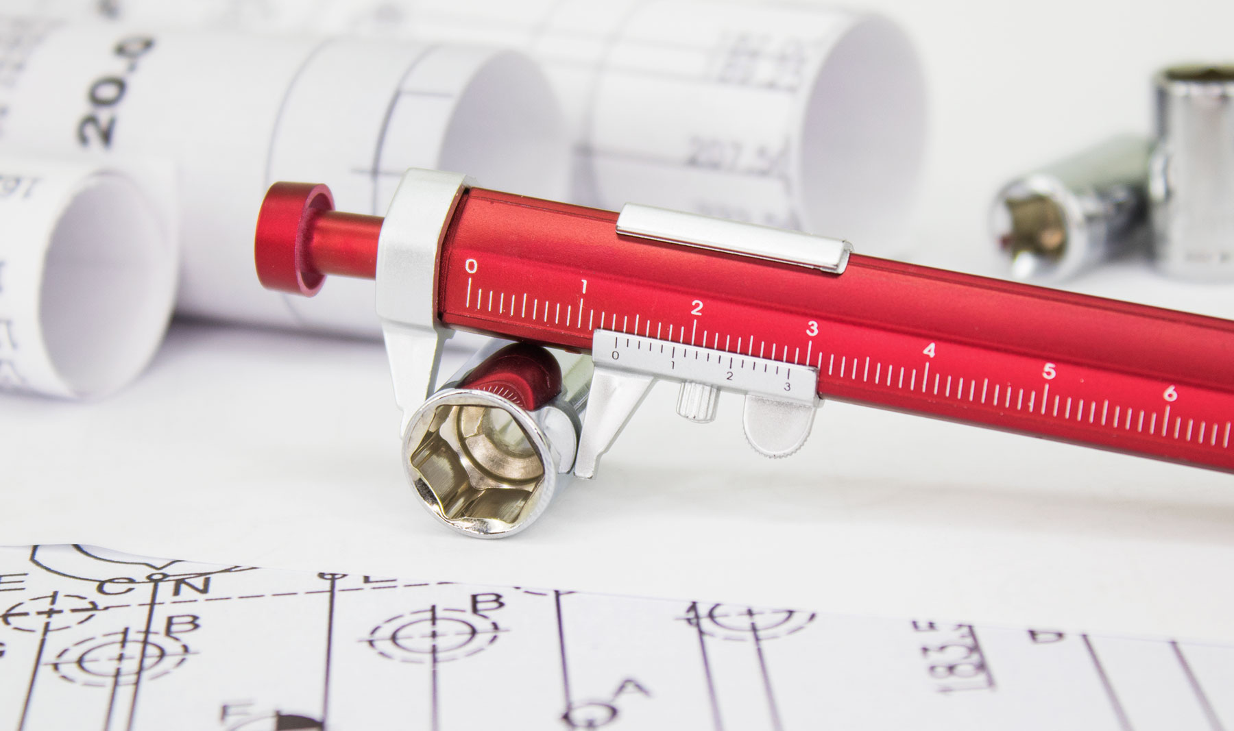 SCALE MEASURER PEN