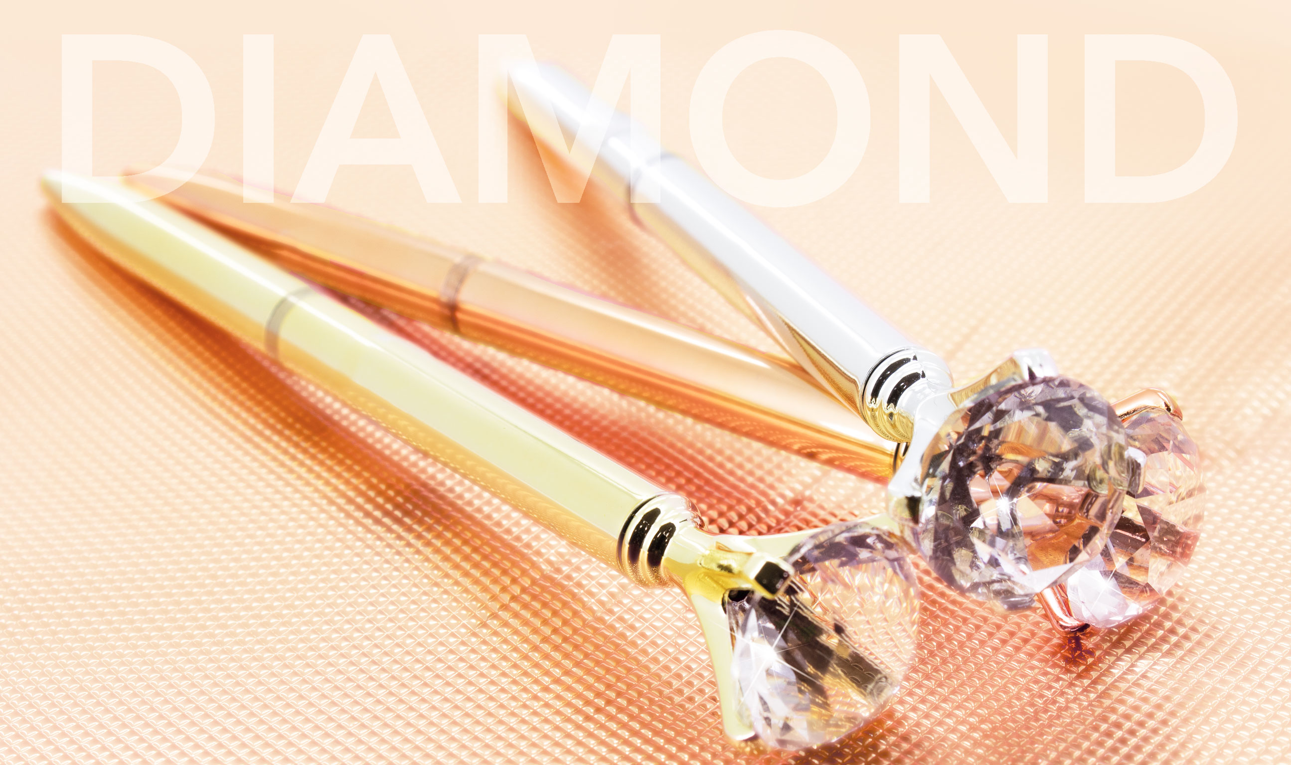 GOLDEN PINK DIAMOND PEN