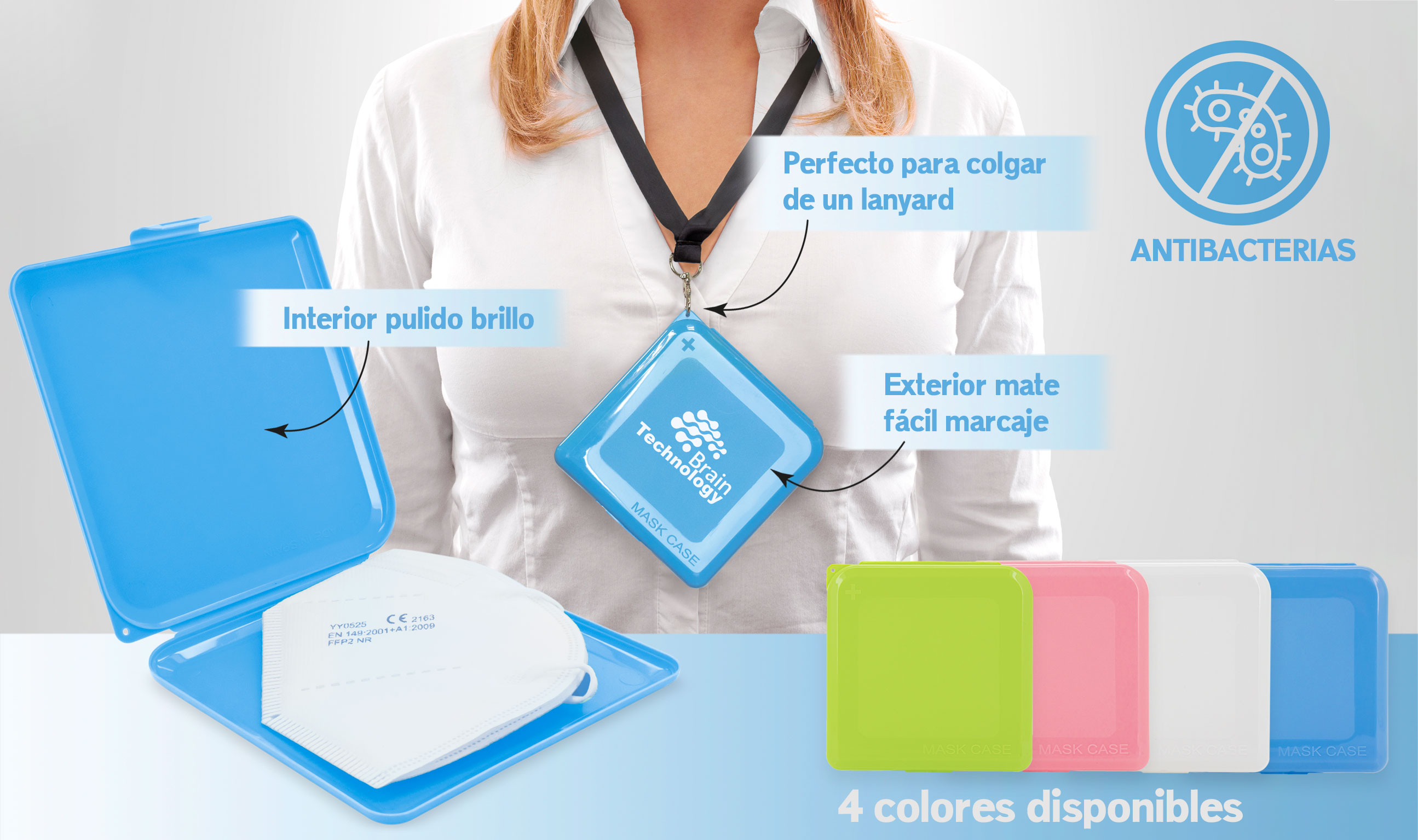 PORTAMASCARILLAS POLIPROPILENO