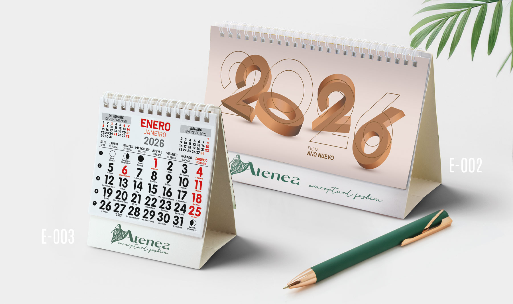 CALENDARIO SOBREMESA "ELKIN"